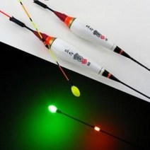 천리안 야신3 2점등 / 요수전자찌 / 이화요수 /민물낚시찌/천리안./, 빨강, 70cm(5.5g)