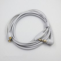 SHURE SE535LTD SE215 SE846 UE900 W40 50 헤드폰 케이블용 1.6m 무산소 coppe 교체 오디오, 01 white