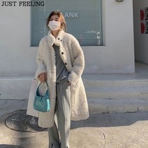 JUST FEEL!NG 롱후리스 플리스 등산 퀼팅 쉐르파 발열 양털 아우터 바람막이 방한복 윈터 롱 후리스 점퍼