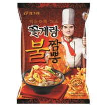 빙그레 꽃게랑 불짬뽕맛, 70g, 1개