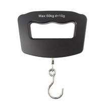 용수철 저울 50kg10g 디지털 수하물 규모 휴대용 전자 무게 균형 가방 여행 교수형, 무작위 색상
