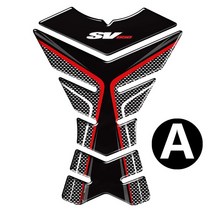 헤어오일 스즈키 SV650 SV650S SV650X SV 650 용 스티커 탱크 패드 보호대 데칼 3D, [01] A