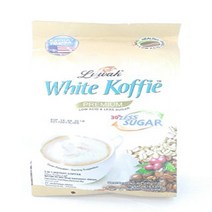 Kopi Luwak White Koffie Premium (3 in 1) Low Acid and Less Sugar Instant Coffee 10-ct 200 Gram null, 1