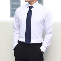 어셔츠 구김없는 고스판 남자 정장 긴팔 와이셔츠