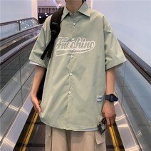 Baiwife 여름 얇은 야구복 셔츠