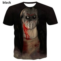 여름 공포 영화 chucky 신부 과 여성 3d 반팔 xs-5xl