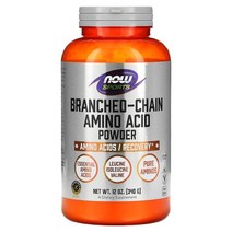 NOW FOODS SPORTS BRANCHED-CHAIN AMINO ACID POWDER, 단색, 한 사이즈