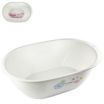 페러스 타원 다용도 대야 20L 목욕 대야 아기 욕조 강아지 반려 동물 애견 족욕 설거지 통, 단품