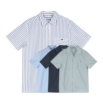 에스티야긴 남성 클래식 카라 반팔 셔츠 LX3M401