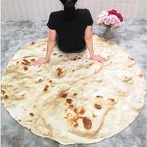 슈퍼 소프트 따뜻한 플란넬 부리토 담요 280Gsm 라운드 모양 비행기 여행 던져 산호 양털 토틸라 낮잠 랩 담요, Burritos-1