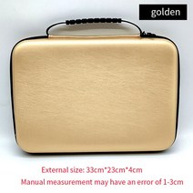 테블릿가방 아이패드가방 갤럭시탭 가방 테블릿크로스 EVA 방수 태블릿 케이스 iPad xiaomi 4 플러스 Pro 11 다기능 하드 쉘 보관, [02] H33-golden