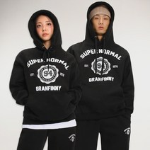 그랜피니 남녀공용 클래식 슈퍼 노멀 기모 후드티 트레이닝복 세트 GFHM06