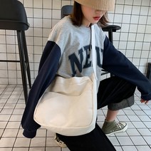 에이와이 여성용 캔버스백 에코백 숄더백 3컬러