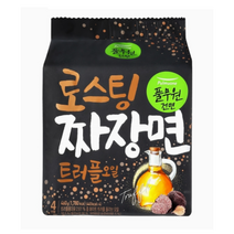 풀무원 로스팅 짜장면 트러플 오일 4p, 3개