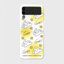 어프어프 어프어프 HOPPING DAY-YELLOW(Z플립-하드) E2301_0120