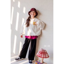 바로배송 도레도레 여섯스마일맨투맨/아이/13호15호17호 _주니어 21겨울