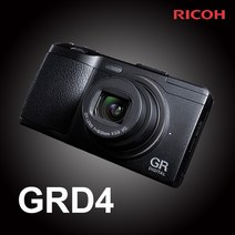 RICOH 정품 GR Digital IV [GRD4] 색감좋은 하이엔드 디카 k, 블랙, 단품