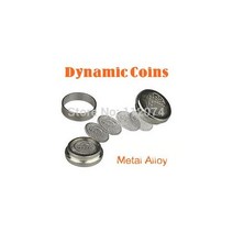 마술도구 동전 금속 합금 마술사 동전을 위한 마술 트릭 마법사 클로즈업 착시 속임수 소품 코미디
