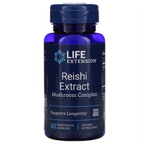 라이프익스텐션 Reishi 영지 버섯 추출물 60캡 Aa10877 세계적 톱상품 해외 현지 구매
