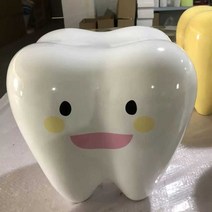 치아 의자 소품 치과 체어 어금니 인테리어 장식 병원 이빨모양 스툴 대기실 좌석, 디자인 맞춤 제작 가능