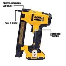 DEWALT 20V MAX* Stapler Kit for Cables (DCN701D1), 1개