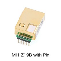 MH-Z19 적외선 CO2 센서 가스 모듈 NDIR 모니터 400-5000 0-5000ppm UART PWM, 03 MH-Z19B with Pin