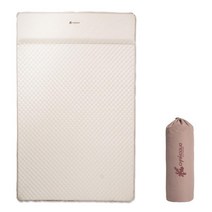 베개 필요없는 고탄력 스펀지 양면 자충매트 캠생아