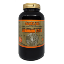 퀄리티랩 Albumin 영양제 1500mg 알부민 골드 아미노산 단백질 로얄제리, 알부민골드120캡슐, 2병+석청꿀+메이플쿠키+간식세트