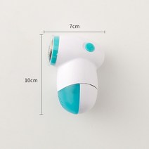 보풀제거 미니 휴대용 스웨터 의류 매트 카펫 러그 린트 필 Fluff 리무버 헤어 볼 트리머 패브릭 Fuzz 면도기 전기, [02] Blue