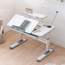[위드그로우]컴포트 2.2 높이각도조절 책상, 블루