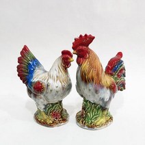 부부 닭 장식소품 316627, 상세페이지 참조
