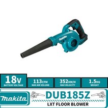 마키타 DUB185Z LXT 무선 송풍기 짧은 노즐 DUB186Z 바닥 18V 리튬 전동 공구 113CFM, DUB185Z Tool Only