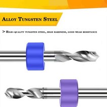 드라이버 비트 카바이드 마이크로 드릴 비트 미니 CNC 세트 인쇄 회로 기판 보드용 PCB, 09 10pcs   0.4