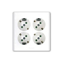 매립콘센트 4구 콘센트 70S 화이트