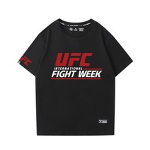 UFC 백프린팅 반팔티 남자운동복 스폰서드 짐웨어 헬스 티셔츠