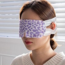 온열 증기 쿨링 아이마스크 / 눈찜질 간편휴대 일회용 휴식 취침 편안한 피로회복 붓기