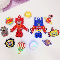 LED 로보트 건담 피규어 슬리퍼 실내화 꾸미기 악세사리 파츠 세트 11pcs
