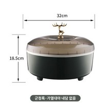 제빵발효기 스마트 발효기 가정용 제빵 반죽기요구르트 막걸리 만들기 온도 조절가능 보온형 다기능 자동 발효, A.울트라마린 그린  304 내부 세면대 패키지  2중