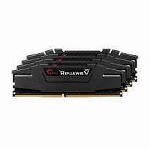 지스킬 DDR4 32GB PC4-25600 CL16 RIPJAWS V VK 램 데스크탑용 4p