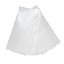 5x 50pcs PVA 가방 낚시 도구 용해 가방 5 크기 - 6x12cm, 12x6cm, PVC, 클리어