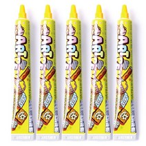 데코펜 옐로우 5개 초코펜 아트펜 20g DIY 레터링 케이크 초콜릿만들기