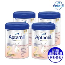 [해외직구][압타밀] 프로푸트라 듀오어드밴스 2단계 800g 4개묶음 / 독일내수용 / 최신제조일자