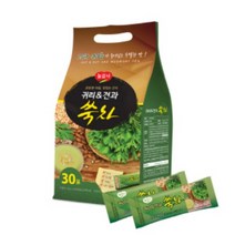 광야식품 뉴 시리얼 귀리 쑥차 스틱형 냉온차 30포 2개, 1개
