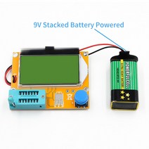 Meg328 LCD 디지털 트랜지스터 LCR-T4 다이오드 3 극 커패시턴스 MOS/JFET/PNP/NPN 용 화면, 01 English Language