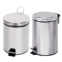 1+1 행사중(옵션선택필수) 밀폐 음식물 쓰레기통 3리터 내부통 분리 무소음 스텐 페달 다용도 휴지통 5리터 7리터 1+1 행사중(옵션선택필수), 페달 5리터 (1+1) 2개 행사 빅세일
