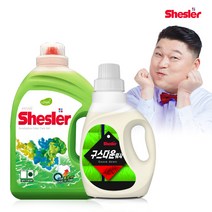 쉬슬러 세탁 액체 유칼립투스 고농축 세제 3.05L 1개 + 다운워시 점퍼 패딩 이불 전용세제 구스 650ml 1개, 단품