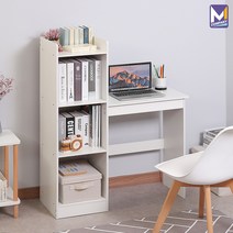 MCOMPANY 학생 게이밍 데스크 노트북 탁자 거실 쇼파 사무실 책상 컴퓨터 사무용 사이드 테이블 인테리어 스터디 입식 책장 간이 보조 미니 조립식 침대 식탁 86*34*120