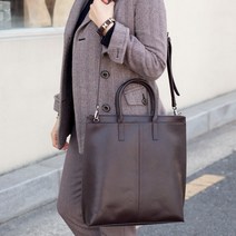 가죽서류가방 15인치노트북가방 핸디형 고급스러운 남자 여자