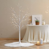 크리스마스트리 자작나무 LED 트리 120cm