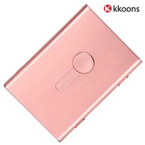 메탈 자동 명함 케이스, 1. 핑크, 1개